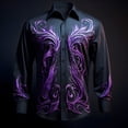 thumbnail image 1 of Camisa casual con botones y solapa para hombre para otoño e invierno, camisetas de manga larga para hombre, suaves y cómodas, nuevo estilo, talla grande, 1 of 6
