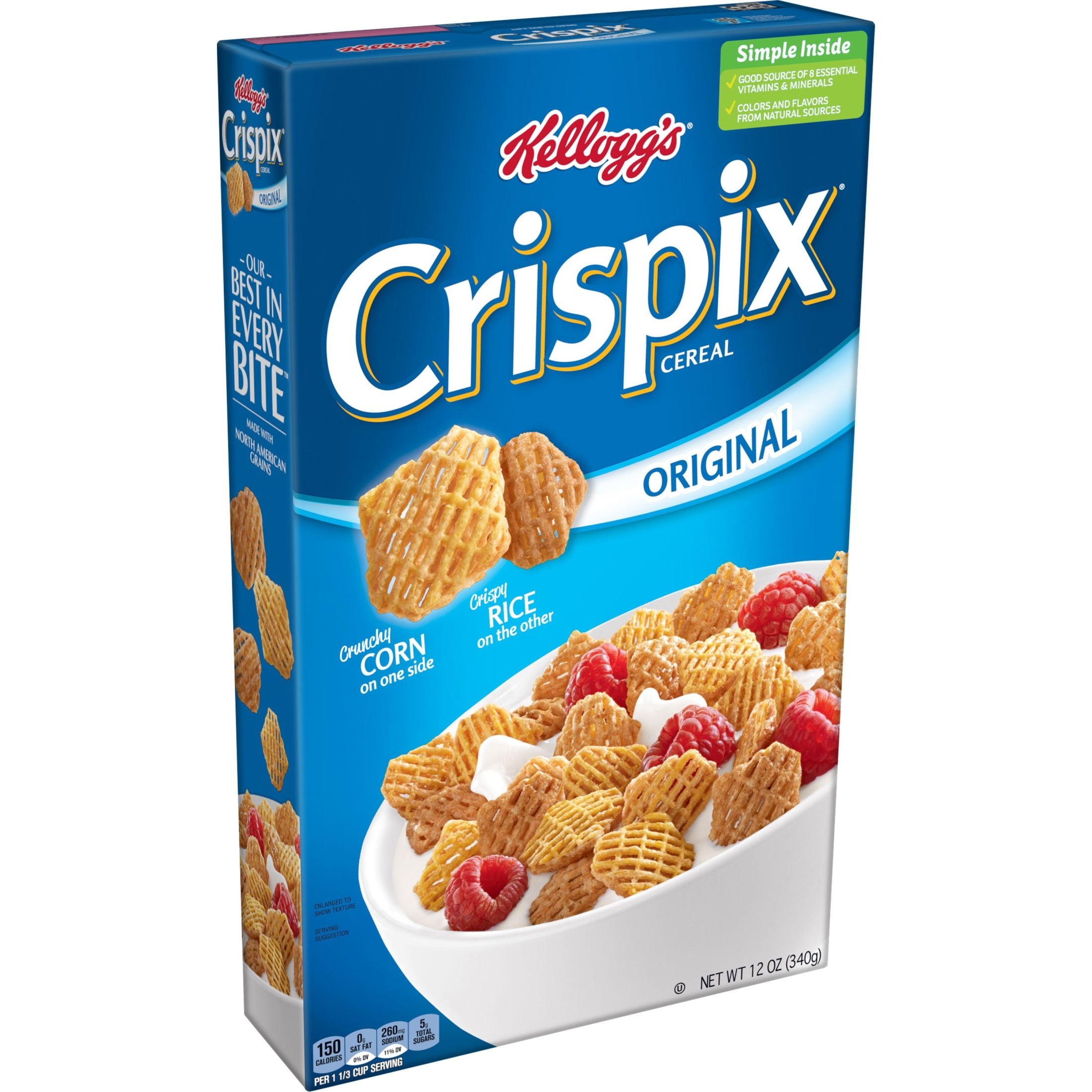 Kellogg's Crispix Breakfast Cereal, Original, 12 oz
