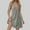 Gray, variant on Ayolanni Knee-Length Party Dresses for Women Plus Size Green V-Neck Solid Sleeveless Dresses Dresses for Girls L