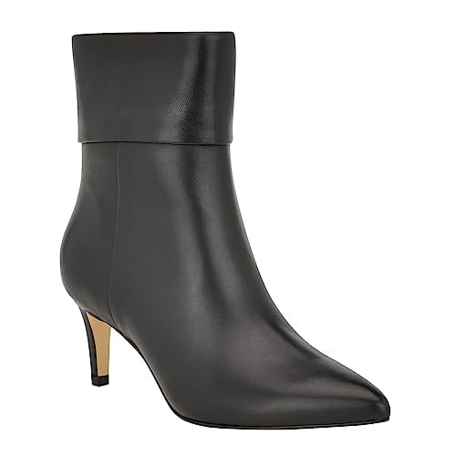 Calvin Klein Womens' Genteel Boots, Black 002, 7.5