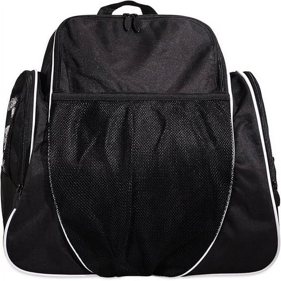 Champion Sports 600 Denier® Deluxe Top Loading All Purpose Backpack with Inner & Outer Pockets - Adjustable Straps & Carry Handle - 19"Lx18"Wx10"H - Black