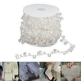 thumbnail image 3 of 11 Yards Rhinestone Trim, Transparent Rhinestone Tassel Fringe Trim DIY Hand Crafted Rhinestone Chain For Sewing Craft DIY Jewelry Crafts, 3 of 8