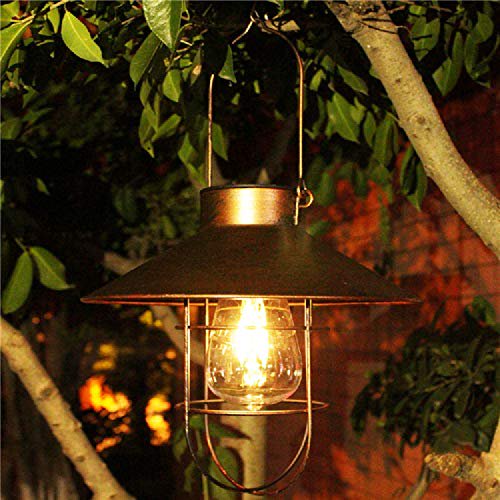 edison bulb solar lantern