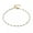 Black, variant on Stainless Steel Chain Anklets Bracelet Enamel Blue Red Green Gold 9" 2Mm P279