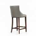 thumbnail image 7 of Manhattan Comfort Shubert Barstool with Solid Wood Frame in Dark Taupe, 7 of 7