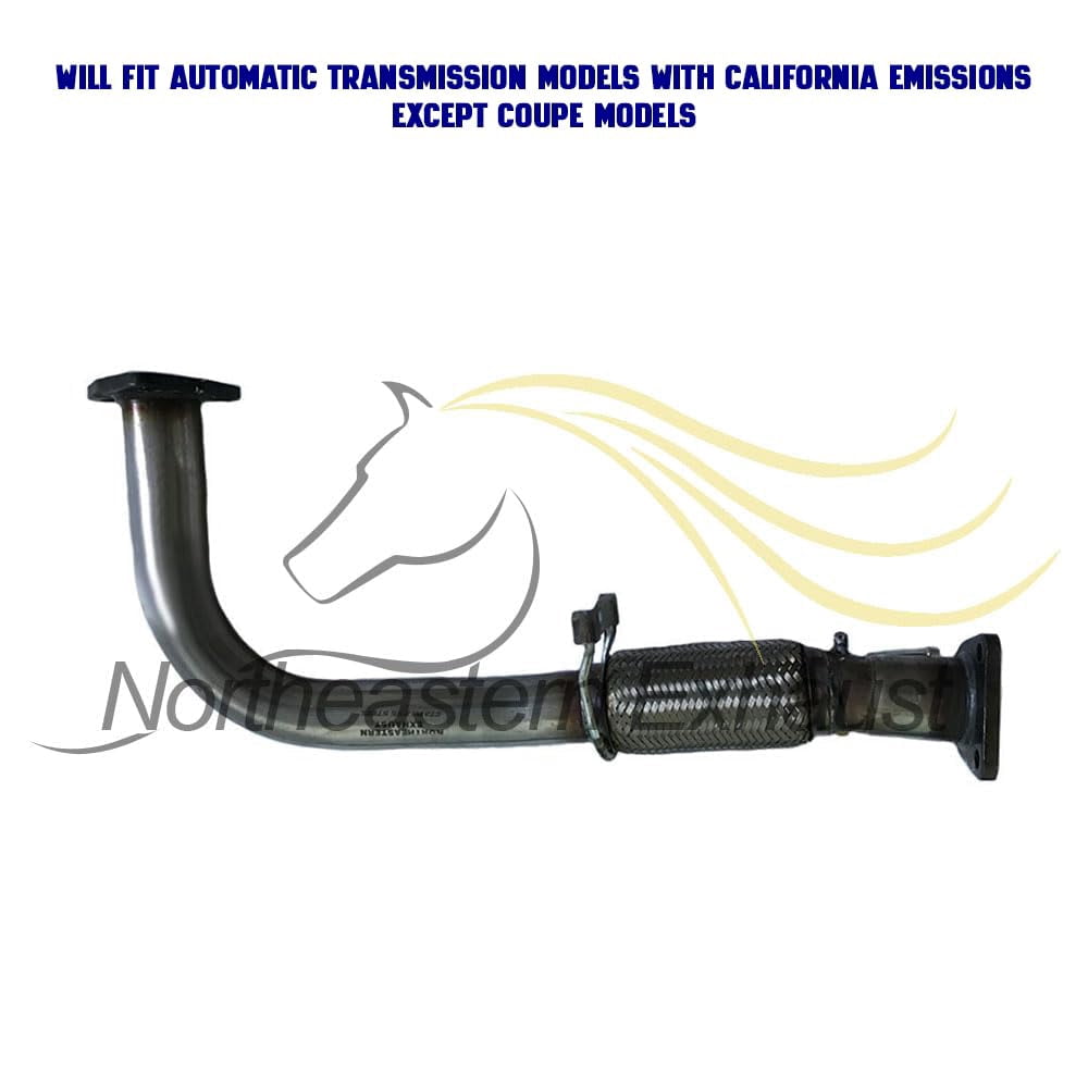 Northeastern Exhaust Front Flex Pipe Fits 1998-2002 Honda Accord 2.3L - Direct Fit | Stainless Steel