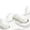 White, variant on Men's Neon Green Chunky Dad Sneakers, Bold Retro Sporty Casual Shoes