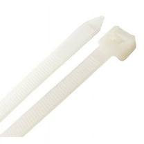 Home Plus 3004649 18 in. Cable Tie, White - Pack of 50