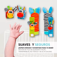 thumbnail image 3 of Sonajas Para Bebe Calcetines Juguete Estimulación Temprana 4 Estilo 1, 3 of 5