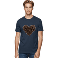 thumbnail image 2 of Coffee-Beans-Heart Mens Graphic Tee, 100% Cotton, Casual Summer Wear, 2 of 2