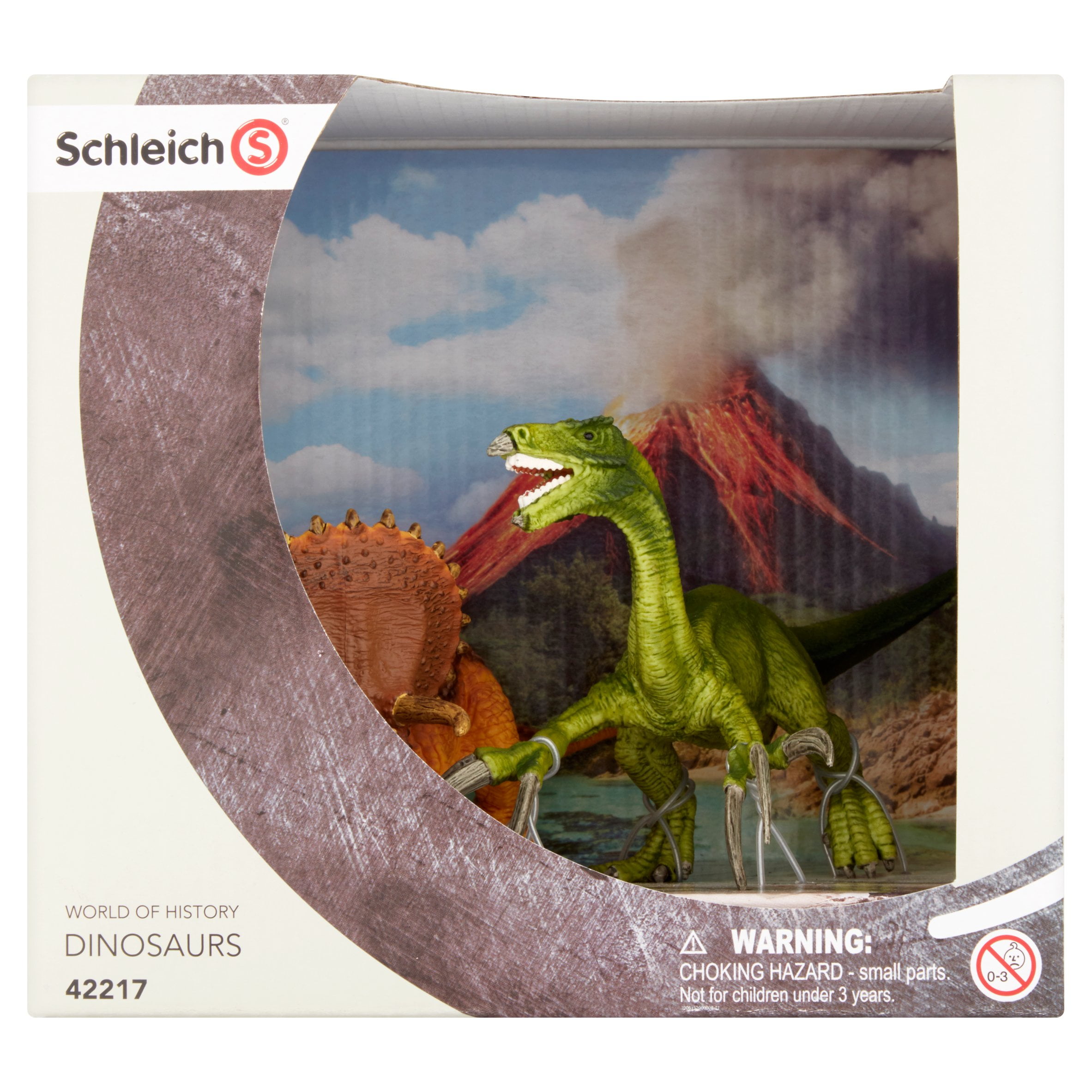 Schleich World Of History Dinosaurs Small Triceratops And ...