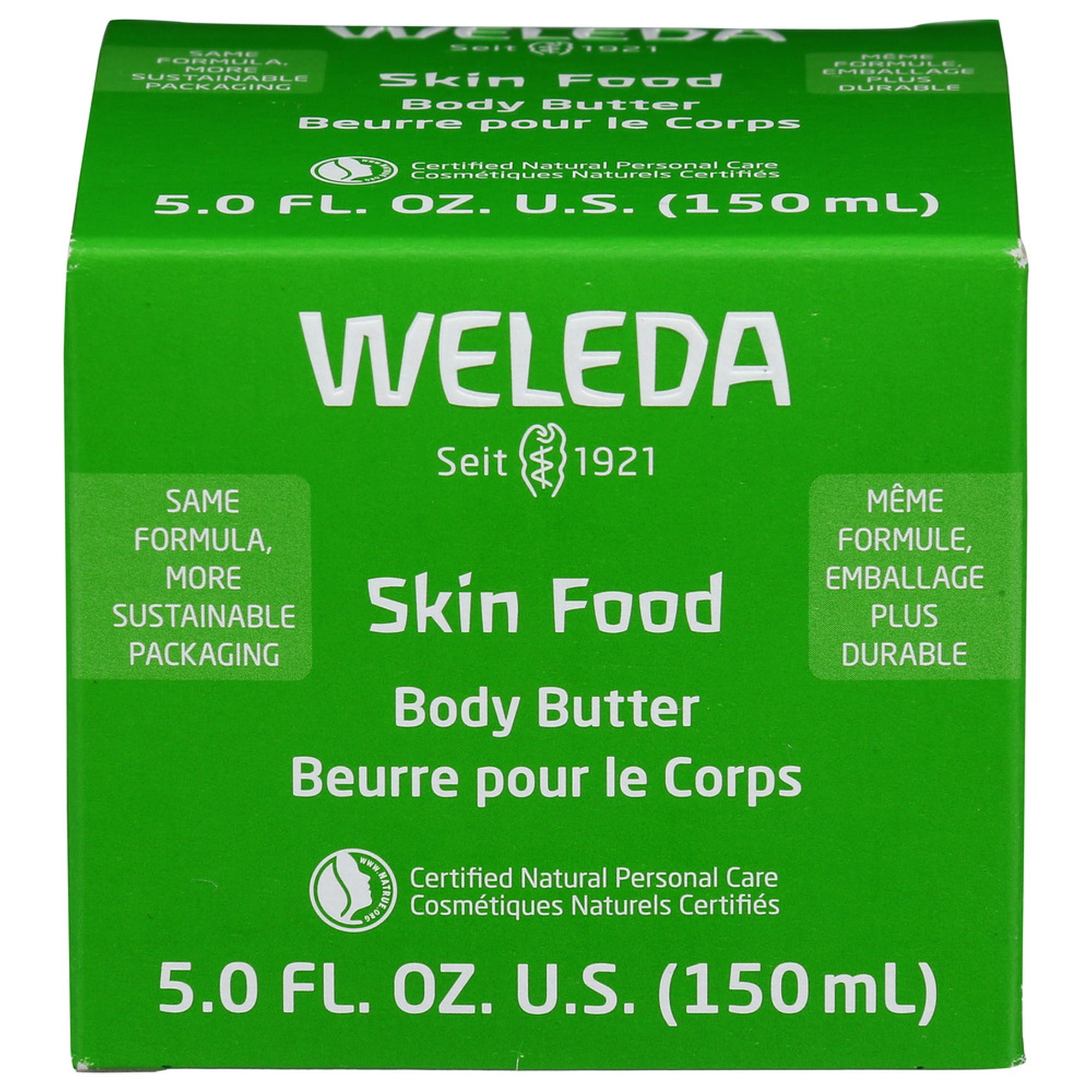 (Pack Of 4) Weleda Butter Body Skin Food 5 Fl Oz