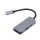 thumbnail image 3 of unbranded USB C Hub Para Computadora Portátil Plata Con Protección De Temperatura Y Duración Prolongada, 3 of 8