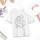 thumbnail image 1 of Camiseta de mujer con cuello redondo, camisetas de verano para mujer, para deportes, uso diario, vacaciones M, 1 of 8
