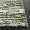 thumbnail image 4 of SAFAVIEH Tahoe Leann Distressed Shag Area Rug, Ivory/Green, 9' x 12', 4 of 8