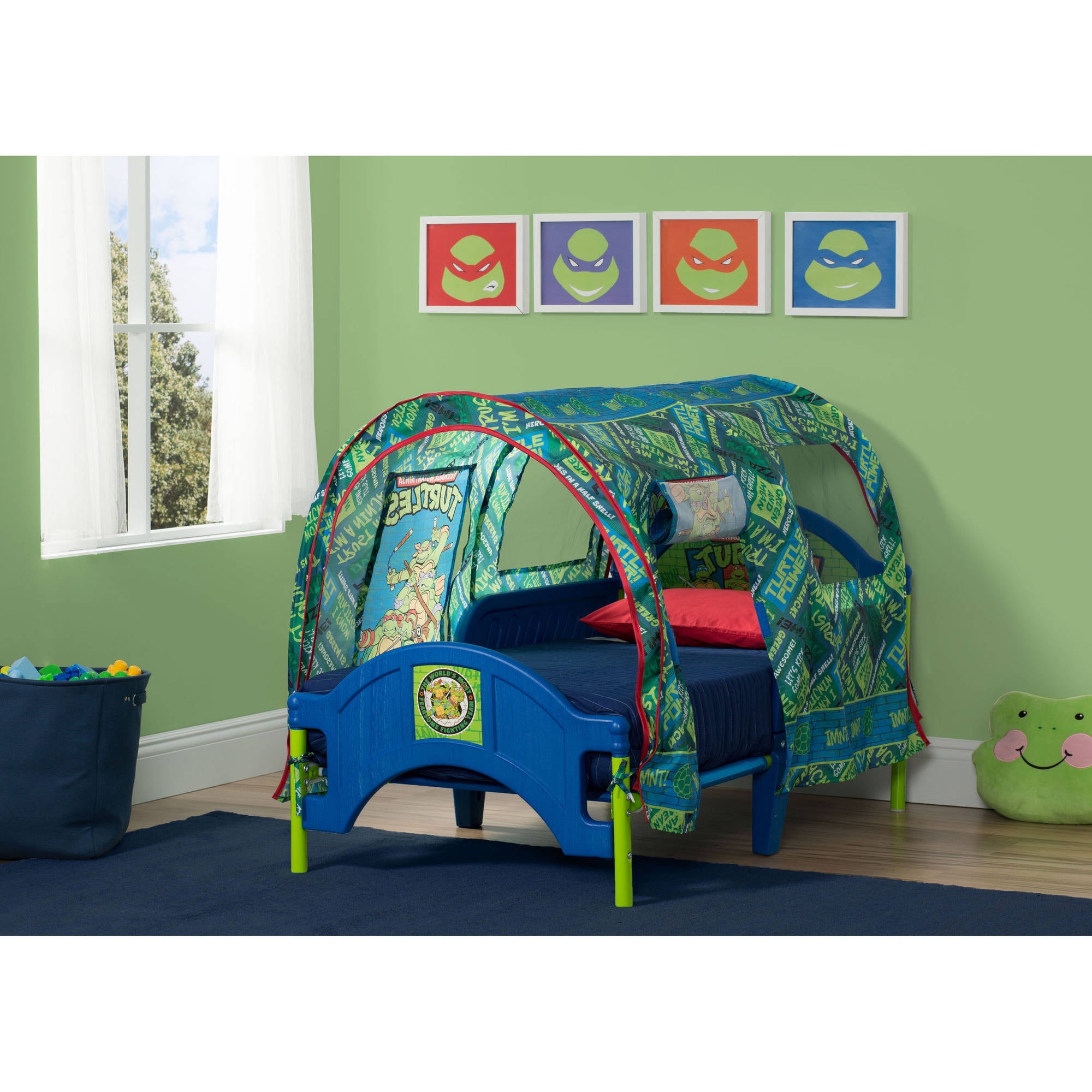 ninja turtle bed tent