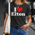 thumbnail image 4 of I Love Heart Elton TShirt, 4 of 6