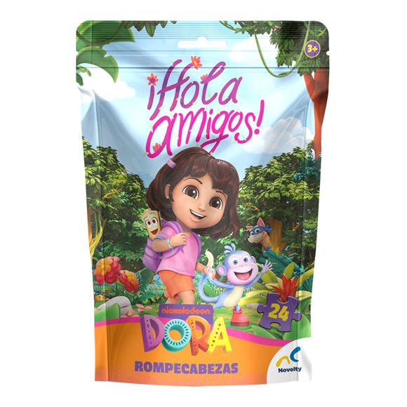 Rompecabezas Nickelodeon Bolsa Foil Dora 24 piezas