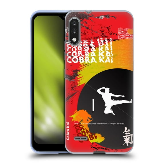 Head Case Designs Officially Licensed Cobra Kai Composed Art Season 1 Soft Gel Case Compatible with LG LG K22