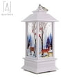 thumbnail image 4 of Gustave Christmas Decor Lantern LED Candle Lamp Outdoor Garden Hanging Lighted Lantern Home Indoor Xmas Ornament 7.87 inch -Elk, 4 of 8