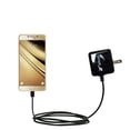 thumbnail image 1 of Gomadic Intelligent Compact AC Home Wall Charger suitable for the Samsung Galaxy C5 - High output power with a convenient, foldable plug design - Uses, 1 of 4