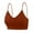 Red_BL38, variant on Lumtrix Deep V Neck Sports Bras for Women Thin Straps Ribbed Bralettes Yoga Top Basic Wireless Camisole White XL