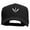 Black, variant on Sword Emblem Embroidered Cotton Twill Pro Style Cap - Royal OSFM