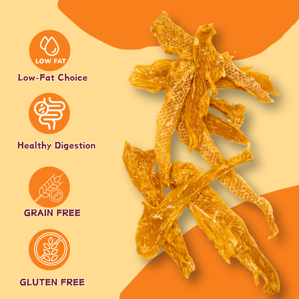 (3 Pack)ComfyCradle Air-Dried Chicken Jerky, Natural High-Protein Dog Treats, 15.87 oz