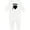 AA-White, variant on Future Class of 2043 Graduate Baby Romper Coveralls