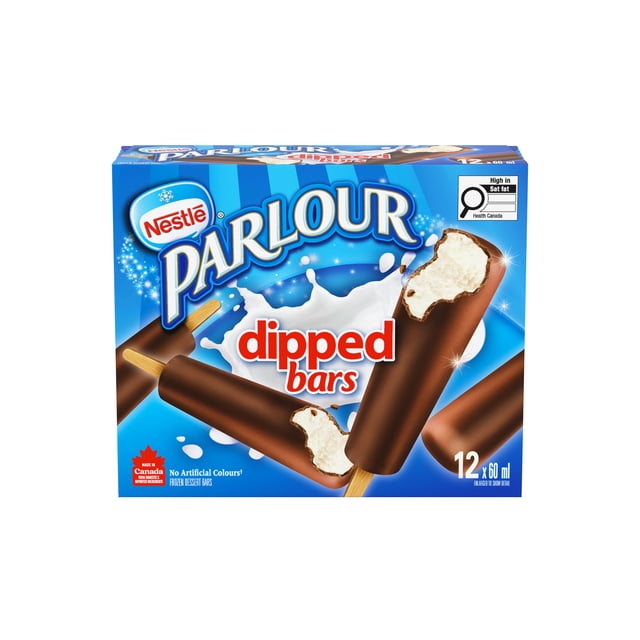 PARLOUR Dipped Frozen Dessert Bars, 12 x 60 ml