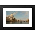 thumbnail image 2 of Amédée Rosier 18x12 Black Modern Framed Museum Art Print Titled - The Grand Canal, 2 of 5