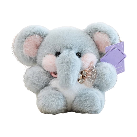 Blue Blue Plush Doll Set With Pig Rabbit And Elephant Cute Stuffed Animal For Home Decor