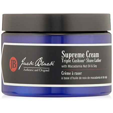 Jack Black Supreme Cream Triple Cushion Shave (Best Shaving Cream For Black Skin)