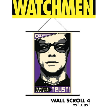 - NECA Watchmen Pop Art Ozymandias Wall Scroll