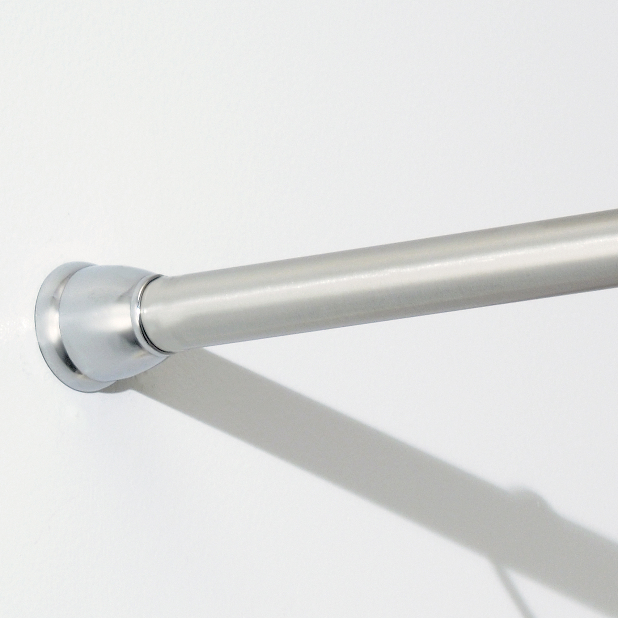 InterDesign Forma Ultra Shower Curtain Tension Rod, Brushed Stainless Steel - image 3 of 4