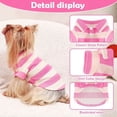 thumbnail image 5 of Dog Shirt Collared Summer Polo Dog T-Shirts for Small Dog Cats Boy Girl Dog Clothes Breathable Cute Doggy - Dog Clothes for Small Dogs Great for Puppy and Kitten Photos, 5 of 6
