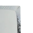 thumbnail image 3 of Ambesonne Winter Fitted Sheet, Trees in Cold Day Lake, Full Size, White Brown, 3 of 3