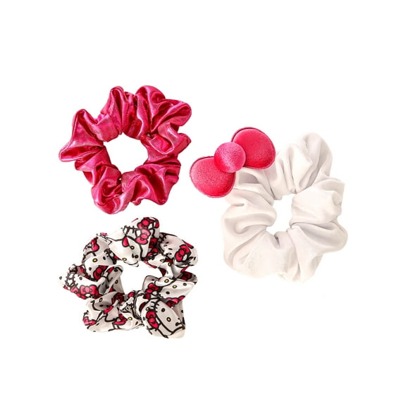 Sanrio, Hello Kitty Girl's/Tween Hair Scrunchies 3piece Set