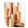 thumbnail image 5 of Patas De Mesa De Madera De 10 Cm, Juego De 4 Patas De Muebles De Reemplazo Inclinadas De Madera Maciza Con Placas De Montaje Y Tornillos Para Sofá Cama, Gabinete, Sillón TUNC Sencillez, 5 of 5