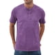 thumbnail image 2 of Playera Henley Casual Moda Manga Corta Para Hombre Algodón, 2 of 5