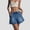 BU2, variant on Women's Summer Shorts High Waist Straight Leg Denim Shorts With Belt Tie Casual Vacation Travel Everyday Wear Comfortable Stretchy Pocket Distressed Shorts Women Night Shorts for Women Pajamas Shorts