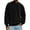 Black_001, variant on Mens Suede Crewneck Sweatshirt Retro Acid Washed Long Sleeve Sweat Shirt Fall Winter Thermal Loose Fit Casual Solid Pullover Top Blue 5XL