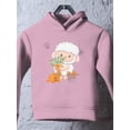 thumbnail image 3 of Cute Baby Sheep W Gummy Eyes Hoodie Toddler -Image by Shutterstock,  5 Toddler, 3 of 4
