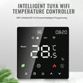thumbnail image 4 of Thermostat Intelligent pour Maison Écran Tactile WiFi Application Vocale Contrôle de Température Programmable IP20 Protection Mode Auto/manuel Thermostat Numérique pour Chauffage Électrique par le Sol 16A Compatible avec, 4 of 7