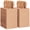 Brown 5.25x3.2x8in, variant on Brown 8x4x10in Paper Gift Bags Medium Size for Retail Shopping and Events