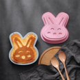 thumbnail image 4 of 4 piezas de molde de silicona para pastel de conejito de Pascua, molde para pastel, horno, utensilios para hornear, herramientas de Halloween, 4 of 5