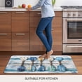 thumbnail image 5 of Lake Paddle Striped Door Mat&nbsp;Indoor Outdoor Entrance, Non Slip Rug for Kitchen Bathroom Entryway Rug, Watercolor Vintage Wood Grain Washable Doormat Floor Mat for Office Home Decor 24x36 Inch, 5 of 8