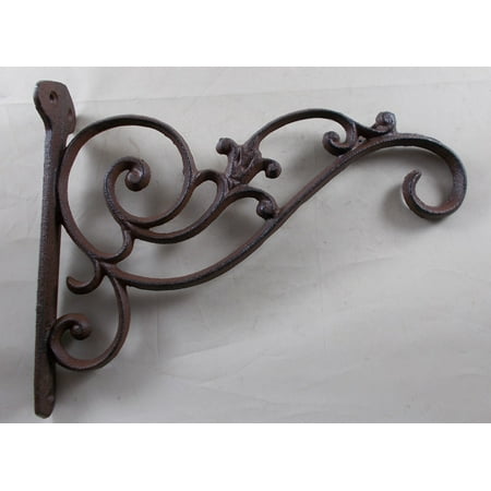 Decorative Cast Iron Plant Hook Bracket Bird Feeder Hanger