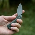 thumbnail image 6 of CIVIVI Baby Banter Small Pocket Folding Knife 2.34" Nitro-V Blade With Green Micarta Handle C19068SB-1, 6 of 9