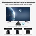 thumbnail image 4 of Répartiteur Interface Multimédia HD 3 en 1, Interrupteur Interface Multimédia HD 4K 60Hz Plug And Play pour Projecteur, 4 of 8
